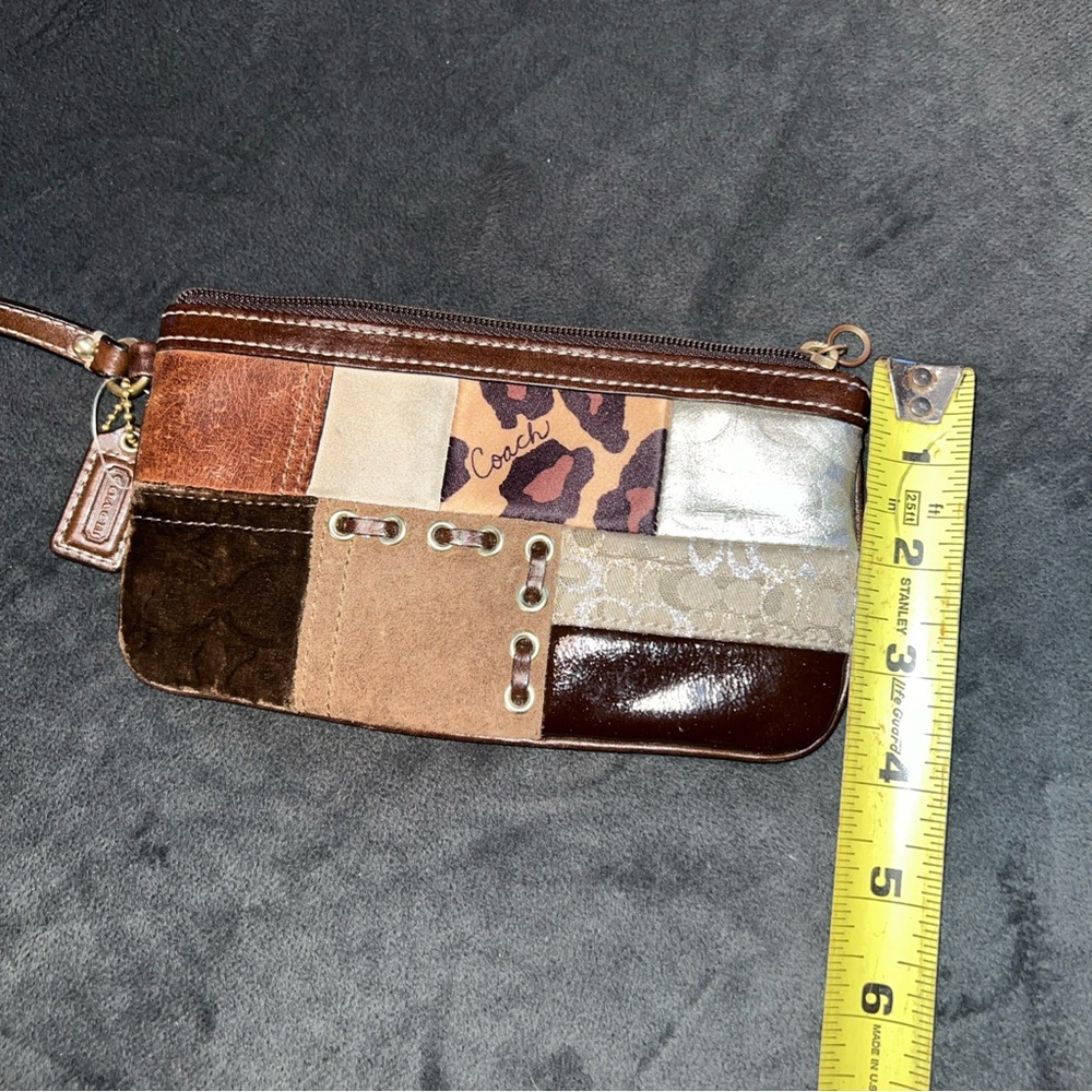 The Coach F12843 Patchwork Shoulder Bag - Picture 12 of 12
